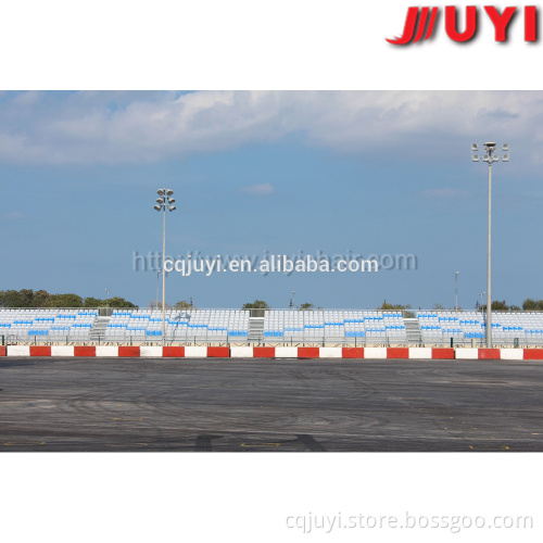 Folding outdoor plastic grandstands JY-715